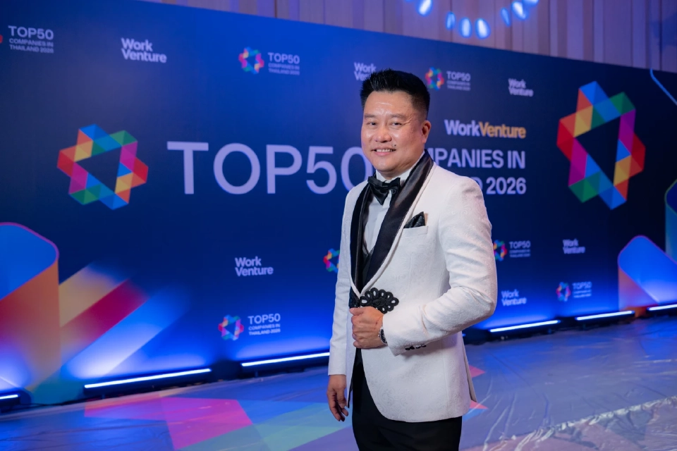 นายจีรวัฒน์ ตั้งบวรพิเชฐ ที่ปรึกษาอาวุโสด้านการสร้างแบรนด์นายจ้าง บริษัท เวิร์คเวนเจอร์ เทคโนโลจีส์ จำกัด