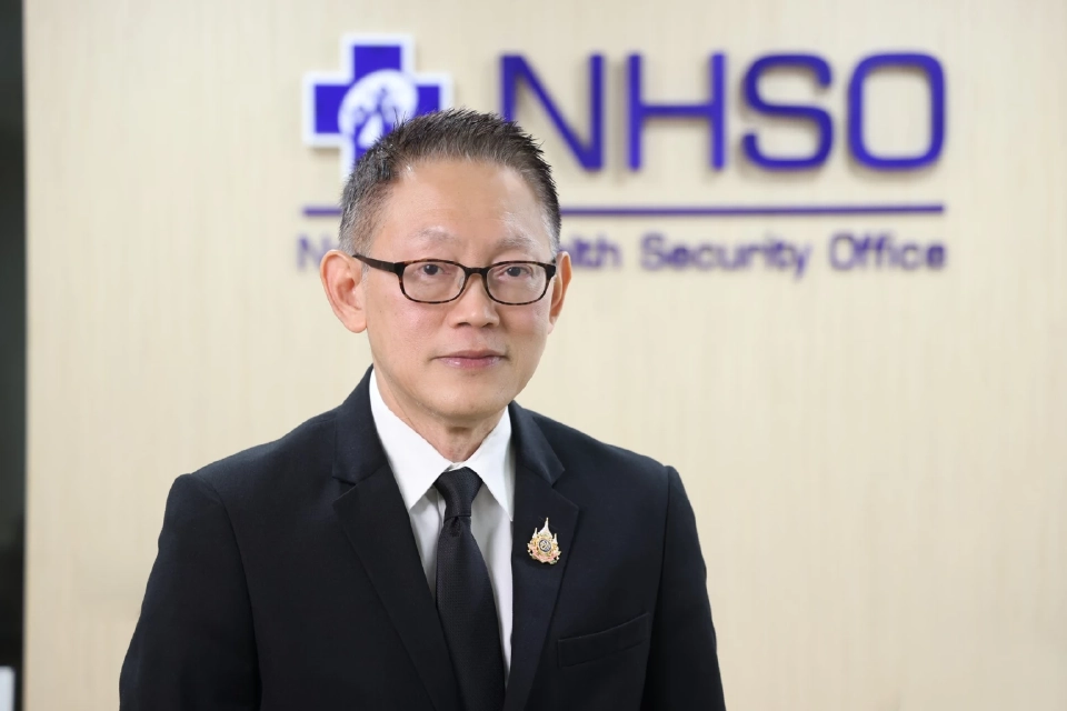 นพ.จเด็จ ธรรมธัชอารี เลขาธิการสำนักงานหลักประกันสุขภาพแห่งชาติ (สปสช.)