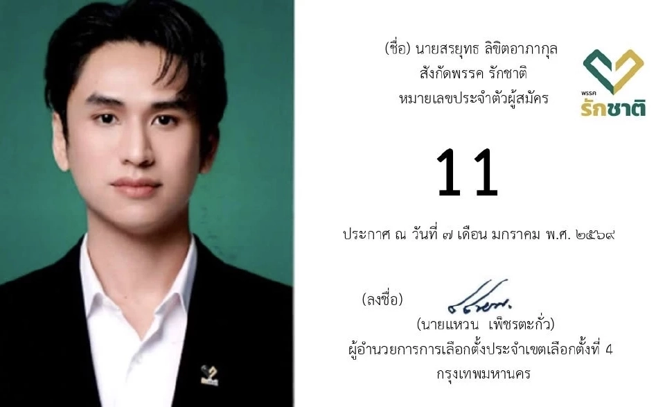 เปิดรายชื่อ 13 ผู้สมัคร สส.กรุงเทพมหานคร เขตที่ 4 ‘เขตคลองเตย-เขตวัฒนา’
