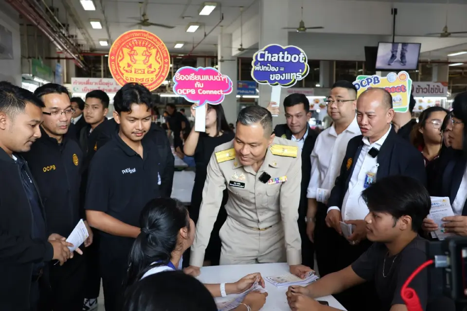 สคบ. ลงพื้นที่รณรงค์สร้างความเชื่อมั่น คุมเข้มสัญญาเช่าที่พักอาศัย ย่านม.รามคำแหง