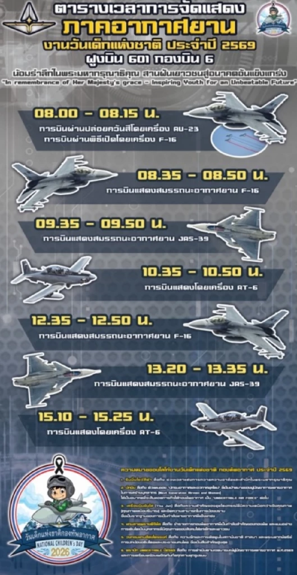 มัดรวมพิกัด 'งานวันเด็ก 2569' ในพื้นที่ทหาร เปิดไฮไลท์กิจกรรม บก น้ำ อากาศ จัดเต็ม
