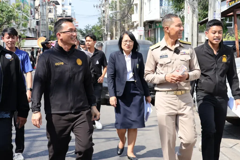 สคบ. ลงพื้นที่รณรงค์สร้างความเชื่อมั่น คุมเข้มสัญญาเช่าที่พักอาศัย ย่านม.รามคำแหง