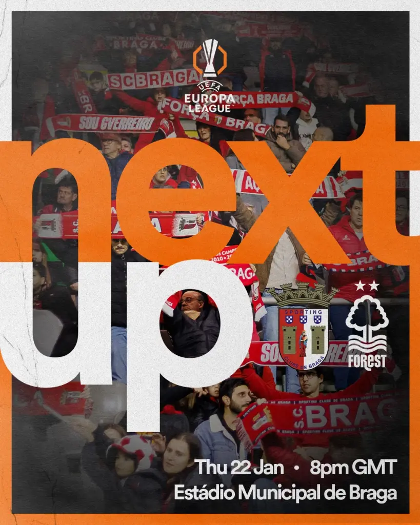 สปอร์ติ้ง บราก้า พบ  ฟอเรสต์ 