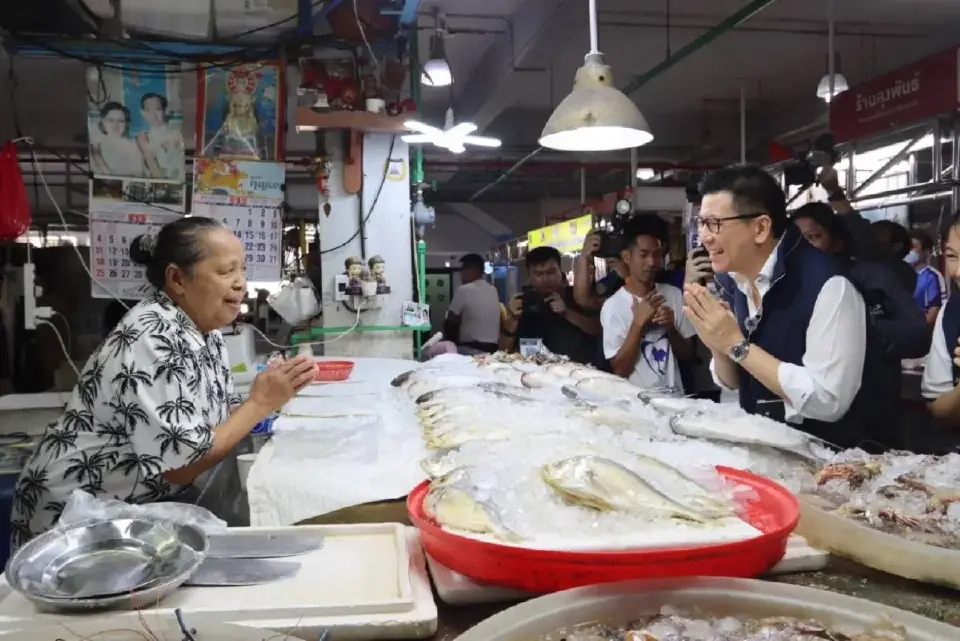 “เอกนิติ”ชี้คนตอบรับ“คนละครึ่งพลัส”ดี ลุยหาเสียงสามย่าน-แพลตตินั่ม