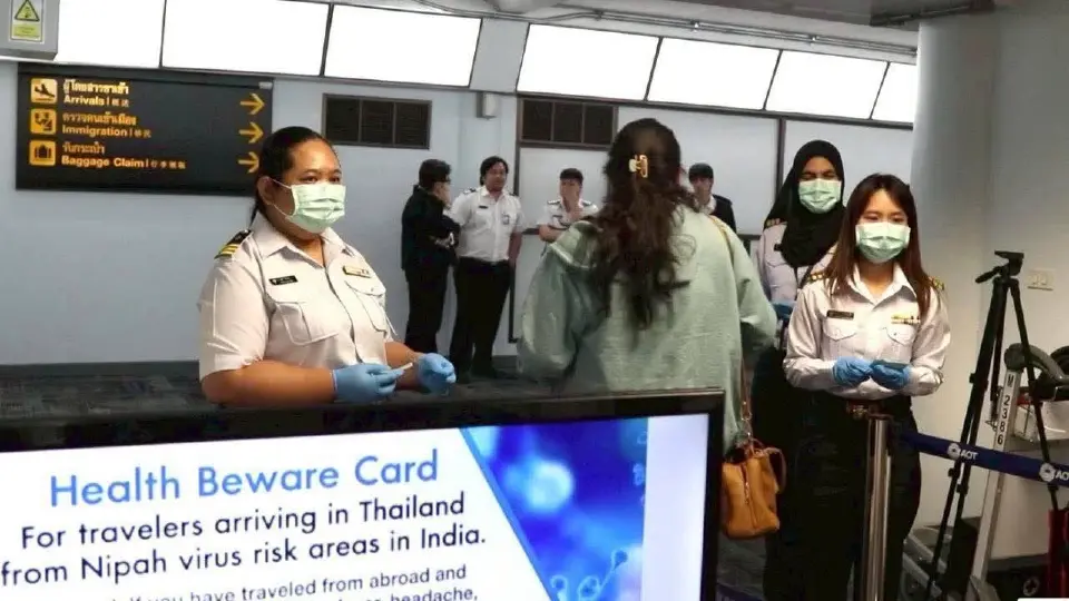 สกัด'ไวรัสนิปาห์'เข้าไทย สนามบินสุวรรณภูมิ-ดอนเมือง คัดกรองผู้โดยสารจากอินเดีย