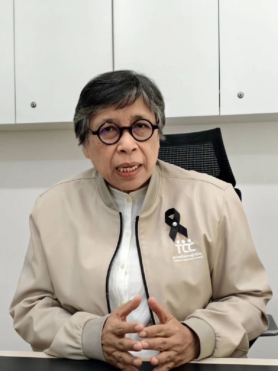 นางสาวสารี อ๋องสมหวัง เลขาธิการสำนักงานสภาผู้บริโภค
