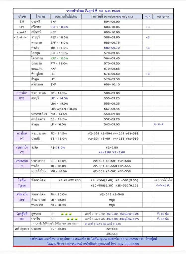 นำเข้าถั่วเหลืองสะดุด ดันราคาข้าวโพด พุ่ง 10.10 บาท/กิโลกรัม ทำนิวไฮรอบ 7 เดือน