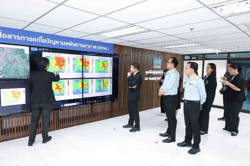 ติดตามสถานการณ์ฝุ่น PM2.5