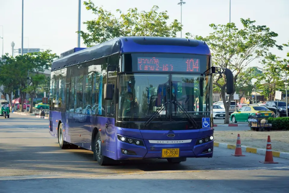 ไทยสมายล์บัส ดัน 8 เส้นทางรถเมล์ไฟฟ้า รับ-ส่ง สถานีหมอชิต 2