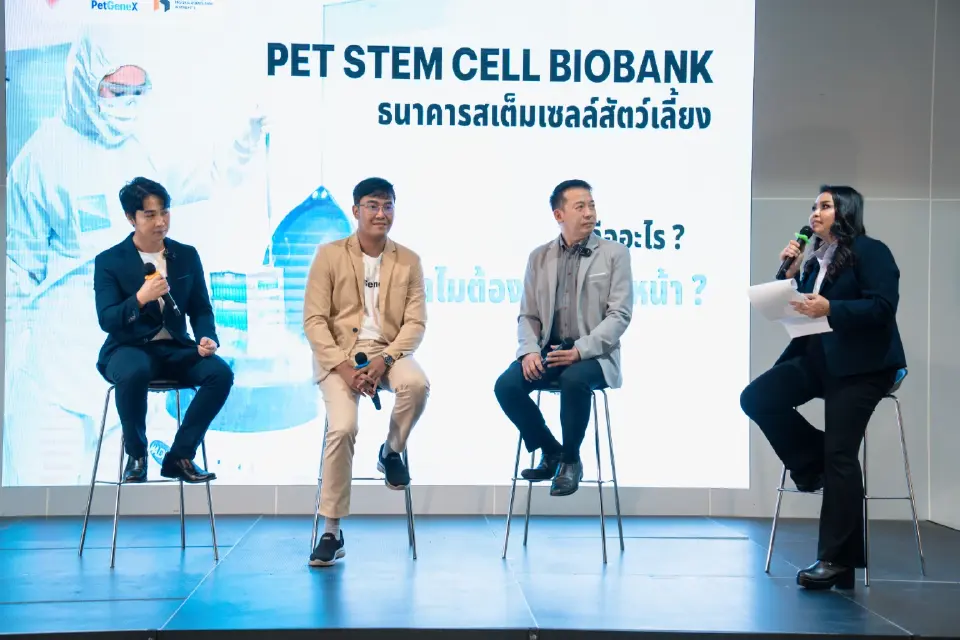 ครั้งแรกในไทย 'สเต็มเซลล์' นวัตกรรมสำหรับสัตว์เลี้ยง