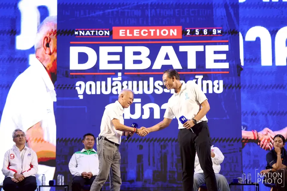 ดีเบตภาคใต้เดือด 6 พรรคหลัก งัดปมเศรษฐกิจ การเมือง อนาคตประเทศ