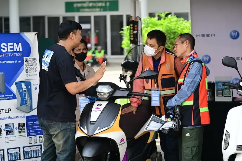 กทม.หวังมอเตอร์ไซค์รับจ้าง 89,000 คัน เปลี่ยนเป็น EV ดึงพี่วิน-คนกวาดถนน ทดลองใช้