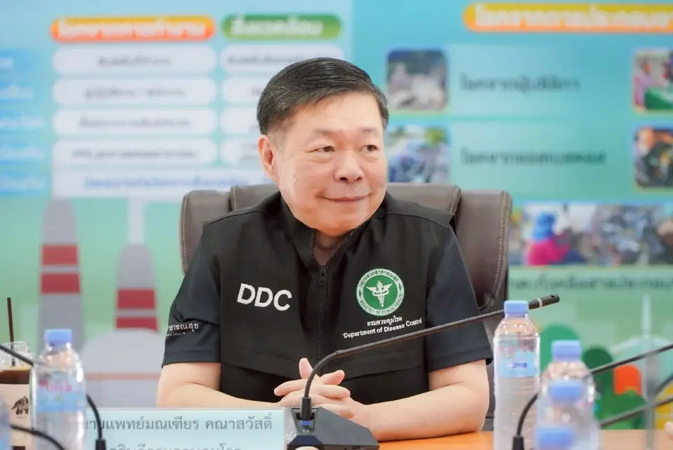 นายแพทย์มณเฑียร คณาสวัสดิ์ อธิบดีกรมควบคุมโรค