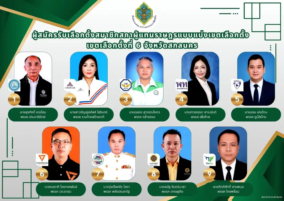 เขตเลือกตั้งที่ 6