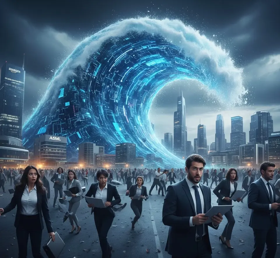 คลื่น AI ไล่ถล่ม ซัดคนตกงานพุ่ง 765 คนต่อวัน บิ๊กเทค เลิกจ้างทะลุ 3.7 หมื่นคน