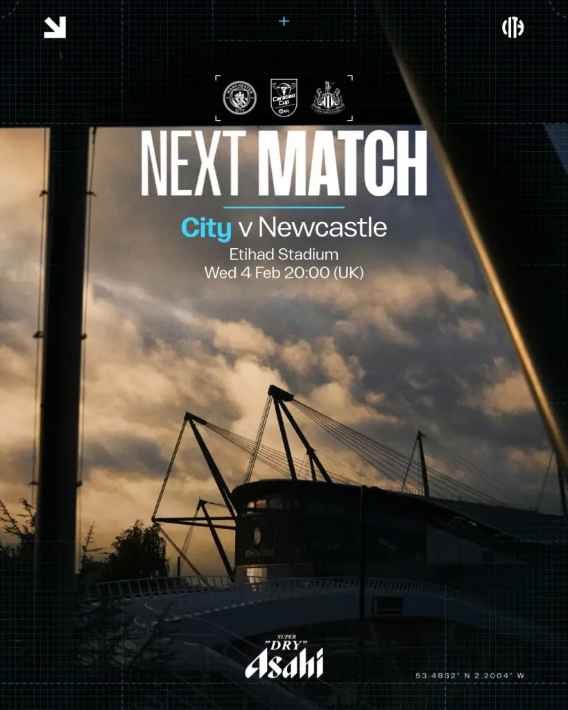  แมนฯซิตี้ VS นิวคาสเซิล 