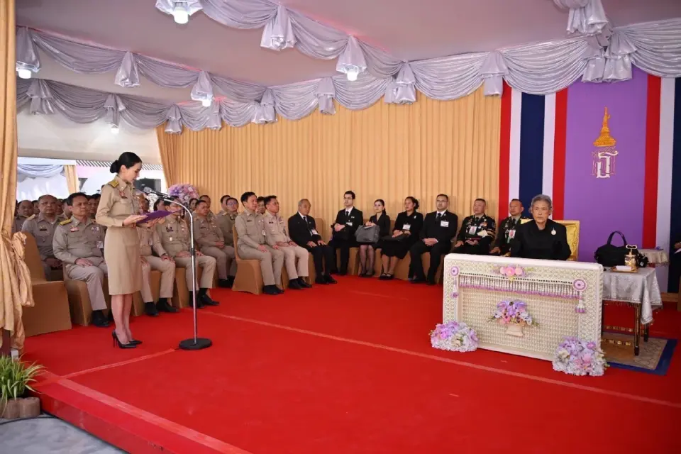 รมว.ศธ.เฝ้าฯ รับเสด็จ กรมสมเด็จพระเทพฯ ทรงเปิดประชุมวิชาการ อกท. ครั้งที่ 46