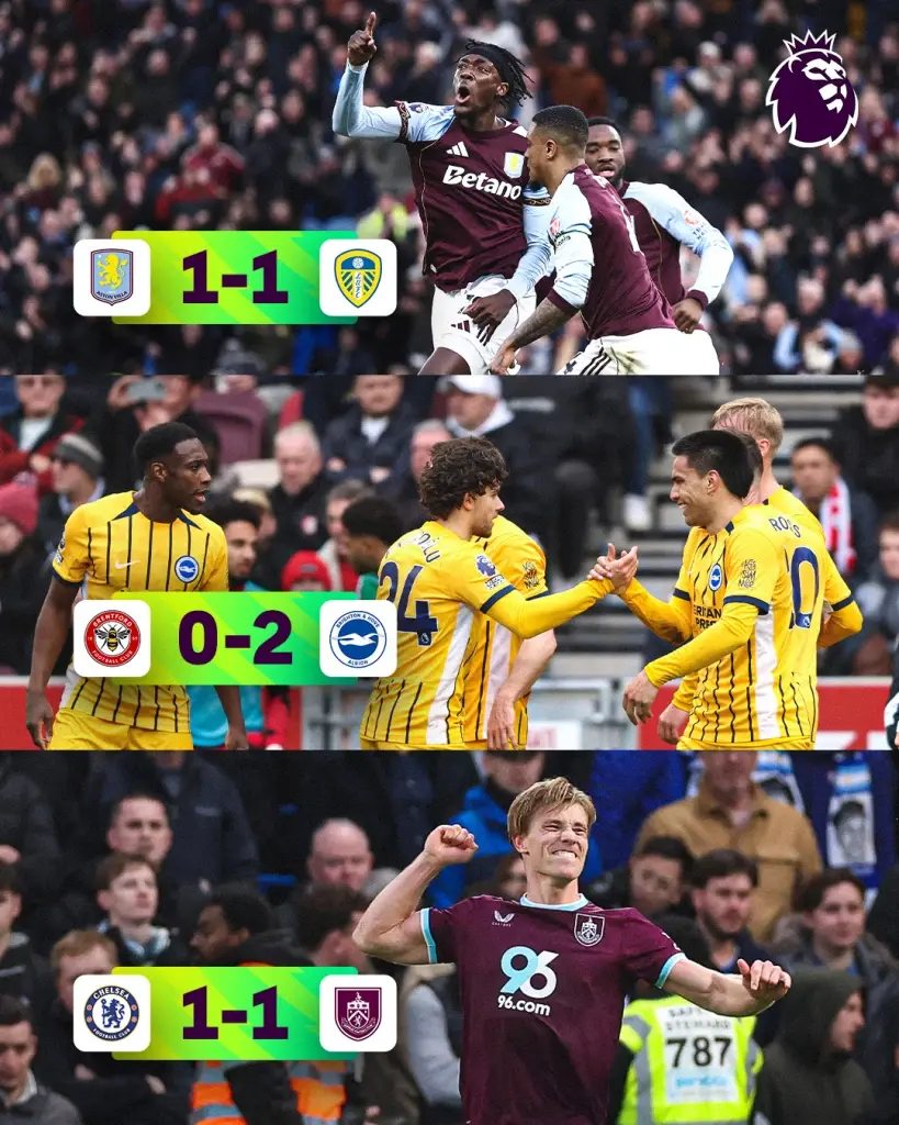 สรุปผลบอลสด ผลการแข่งขันฟุตบอลพรีเมียร์ลีกอังกฤษ 2025/26 สัปดาห์ที่ 27 