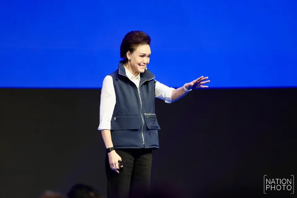 นางศุภจี สุธรรมพันธุ์ ผู้ช่วยหาเสียงพรรคภูมิใจไทย 