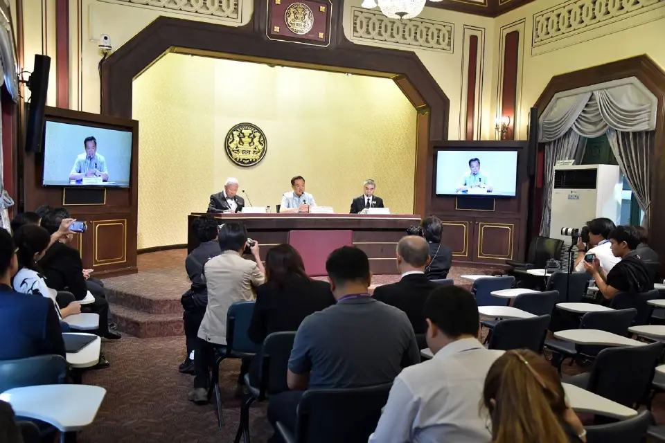 รัฐบาลแถลงเรื่องผลคะแนนดัชนีการรับรู้การทุจริตของประเทศไทย (CPI) หรือ ดัชนีคอร์รัปชัน