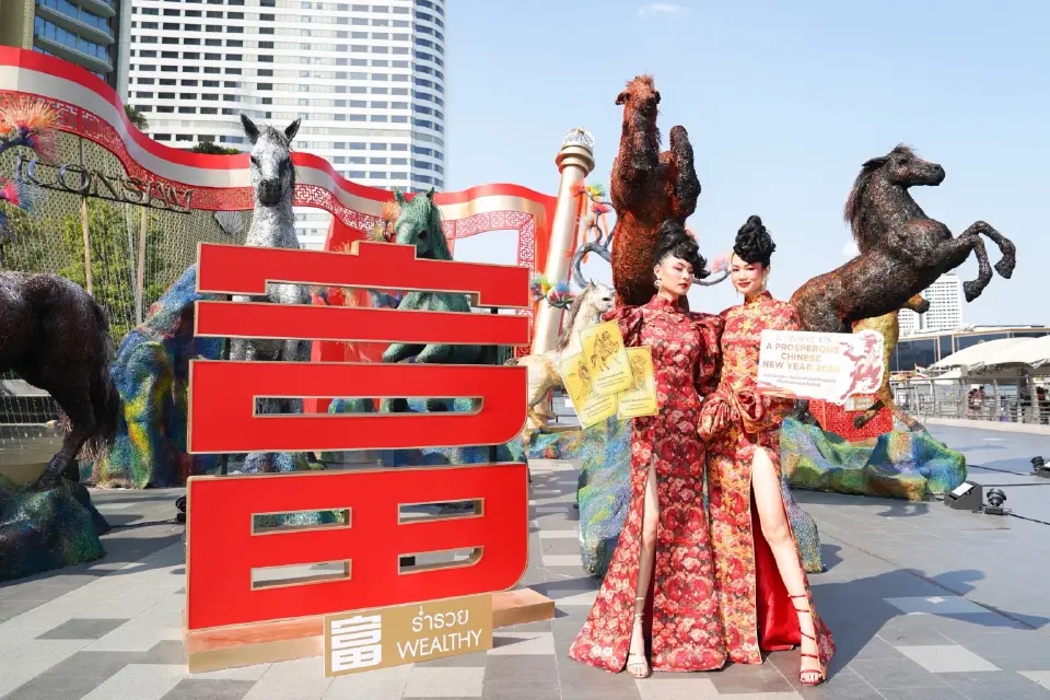 ปักหมุด ‘เทศกาลตรุษจีน’ ทั่วไทย ‘สยามพารากอน-ไอคอนสยาม’ แลนด์มาร์กกรุงเทพฯ