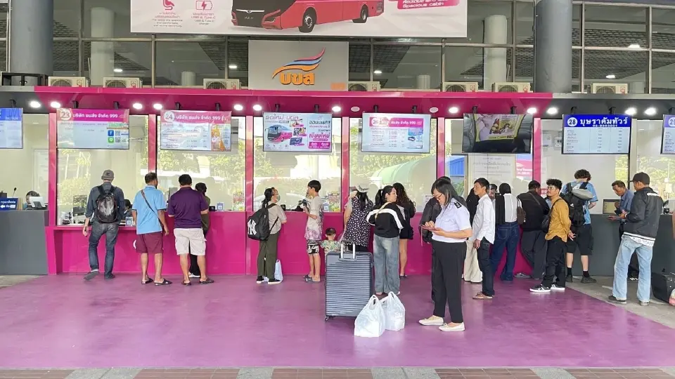 “บขส.” เปิดจองตั๋วล่วงหน้าเดินทางกลับบ้านช่วงเทศกาลสงกรานต์ 2569 