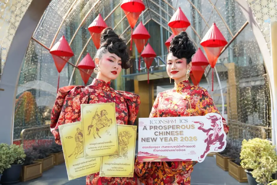 ไอคอนสยาม ฉลองตรุษจีนปีมะเมีย ดึงวังจั๋วเฉิง-BUS เปิดมหาปรากฏการณ์มงคลโลก