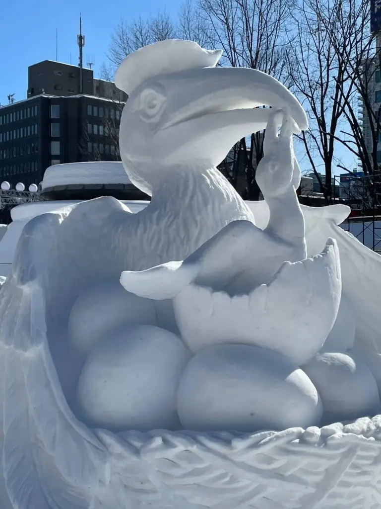 ไทยคว้าอันดับ 5 งานแข่งแกะสลักหิมะซัปโปโร