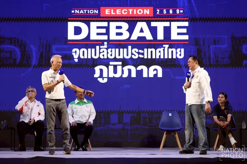 ดีเบตภาคใต้เดือด 6 พรรคหลัก งัดปมเศรษฐกิจ การเมือง อนาคตประเทศ