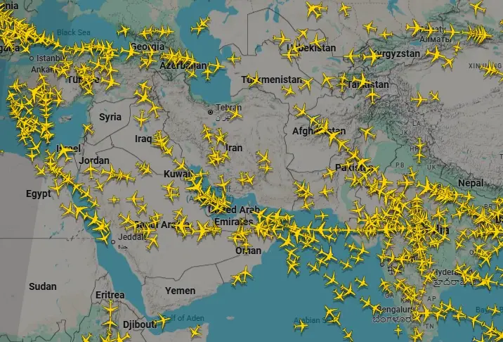 สายการบินทั่วโลกงดบินตะวันออกกลาง หลังสหรัฐฯ–อิสราเอลโจมตีอิหร่าน