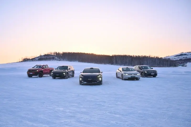 ฉางอาน อวดสมรรถนะรถยนต์ไฟฟ้า สภาพหนาวติดลบ 30 องศา ตอนเหนือสุดของจีน