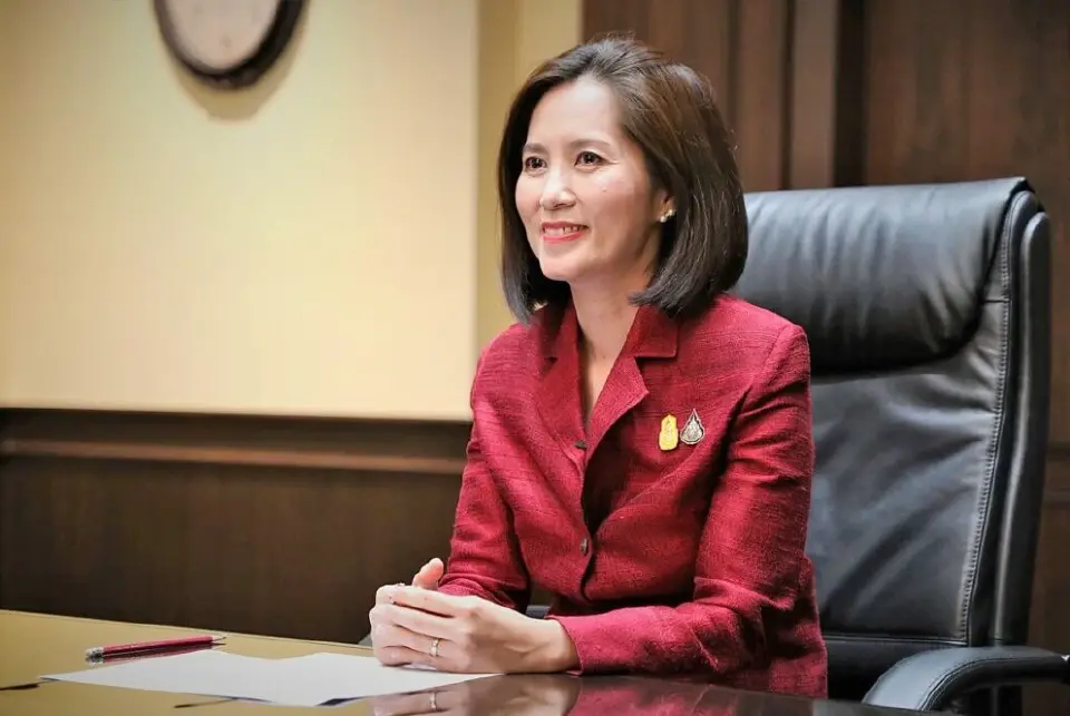 นางสาวตรีนุช เทียนทอง รัฐมนตรีว่าการกระทรวงแรงงาน