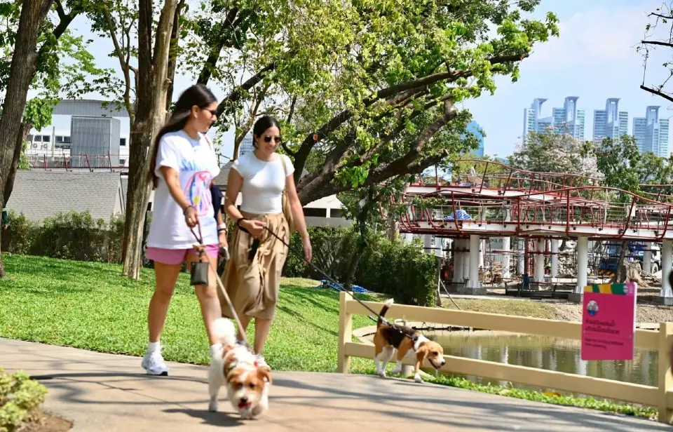 จากลานจอดรถสู่ “สวนสุนัขลุมพินี” แลนด์มาร์กใหม่ใจกลางกรุง
