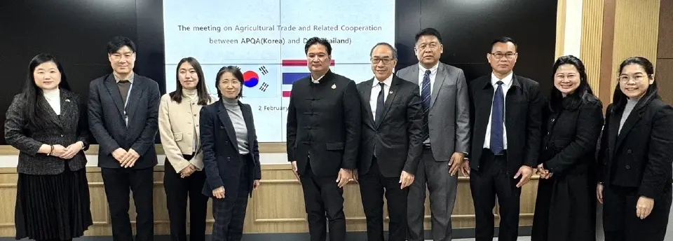 กรมวิชาการเกษตร–ทูตไทย เร่งดันส้มโอ ลำไย มะละกอดิบ เจาะตลาดเกาหลี