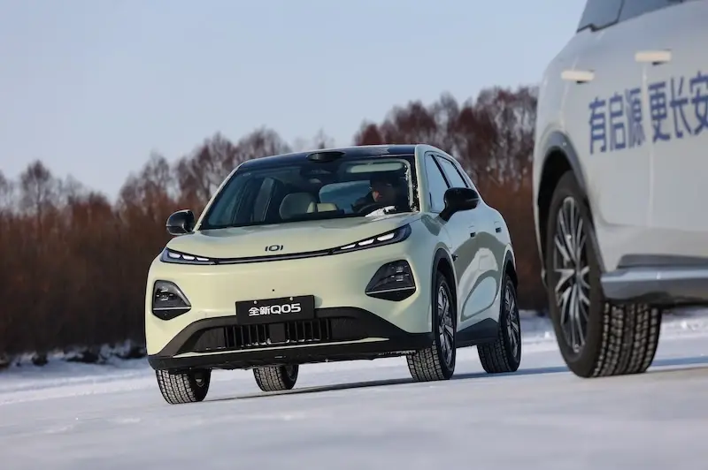 ฉางอาน อวดสมรรถนะรถยนต์ไฟฟ้า สภาพหนาวติดลบ 30 องศา ตอนเหนือสุดของจีน