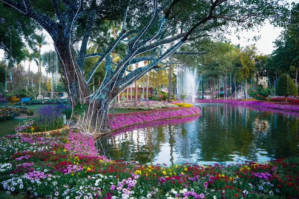 งานมหกรรมไม้ดอกไม้ประดับจังหวัดเชียงใหม่ สวนบวกหาด เริ่มวันนี้ 13-15 ก.พ.69 เช็กผังขบวนรถบุปผชาติ