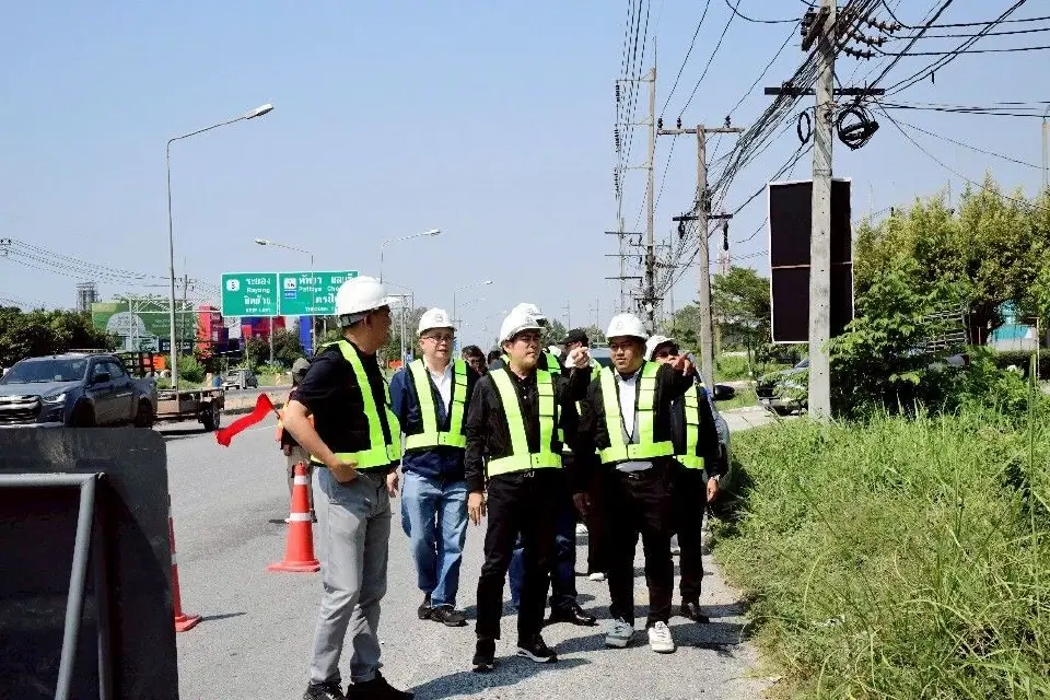 คมนาคม บี้ทางหลวง เร่งรื้อย้ายสาธารณูปโภค ‘ถนนสาย 3 ระยอง-บ้านเพ’ ด่วน