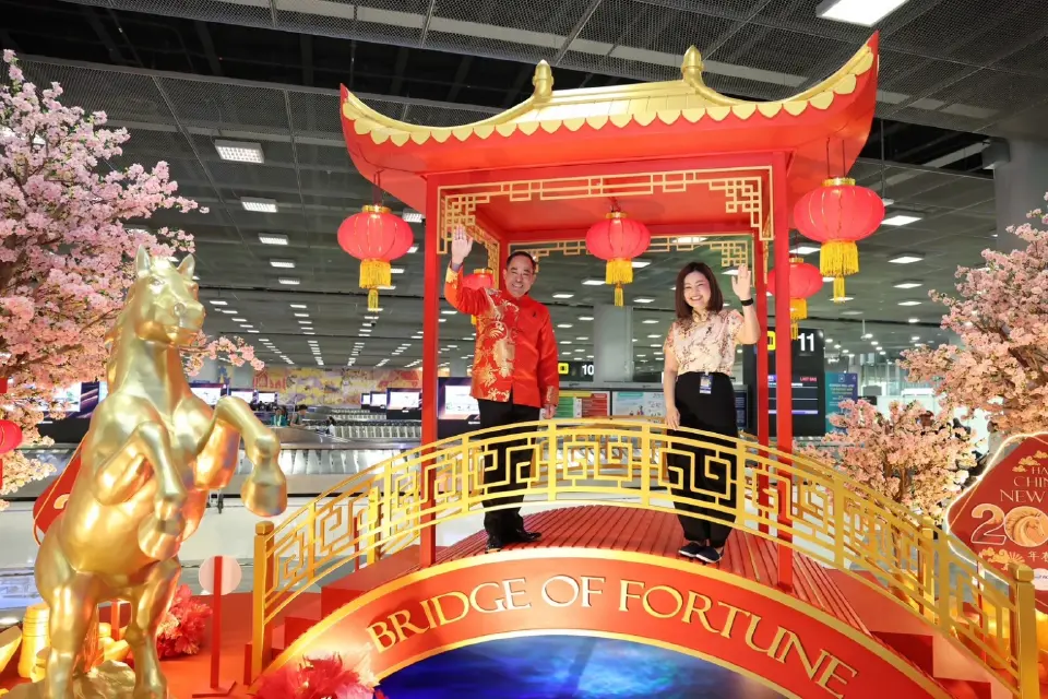 ทอท.เผยตรุษจีน 2569 สนามบินสุวรรณภูมิเนื้อหอม สายการบินเปิดเช่าเหมาลำ 362 เที่ยวบิน