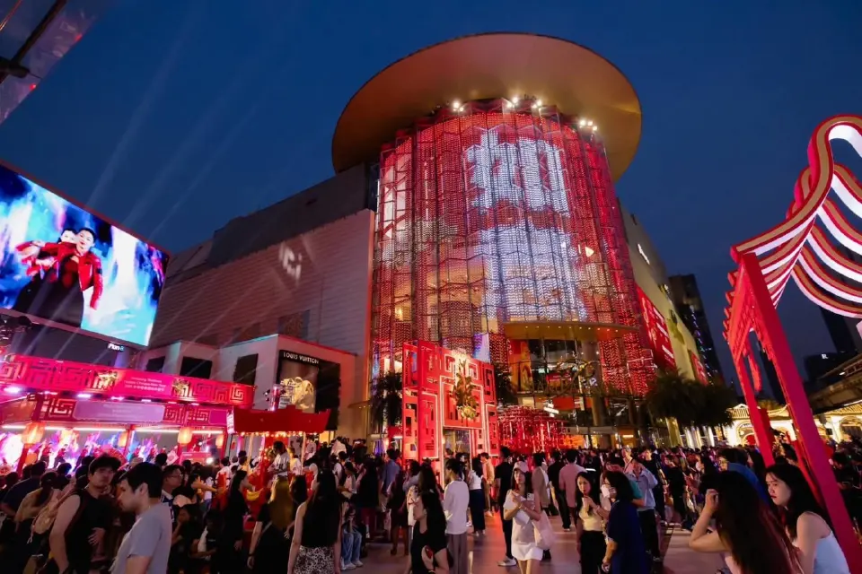 สยามพารากอนฉลองตรุษจีนสุดยิ่งใหญ่ ดึง "จู เจิ้งถิง" บินตรงอวยพรแฟนไทย!