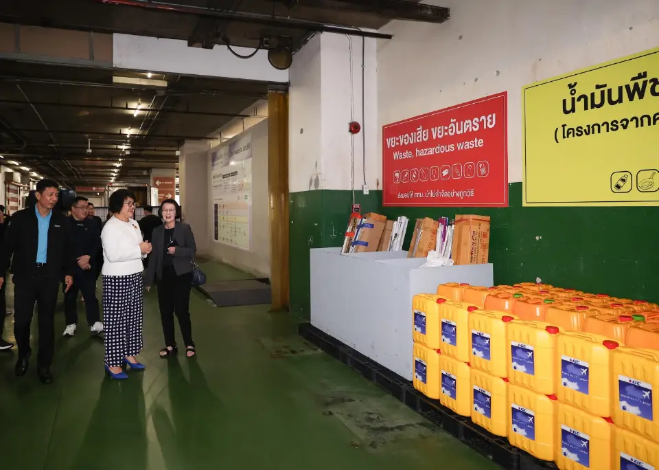 สยามพิวรรธน์ ต่อยอดโครงการ “จากครัว...สู่เครื่อง”ส่งน้ำมันพืชใช้แล้วเข้าสู่โรงกลั่น GC