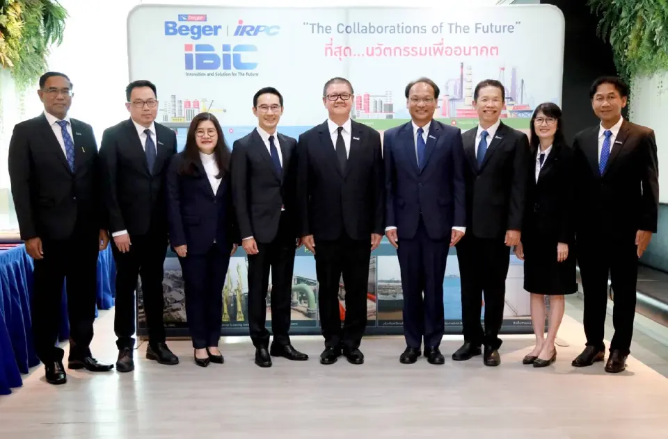 IRPC จับมือเบเยอร์ตั้ง “IBIC” รุกสีเคลือบโครงสร้างเหล็ก ดันอุตฯ ไทยสู่มาตรฐานโลก