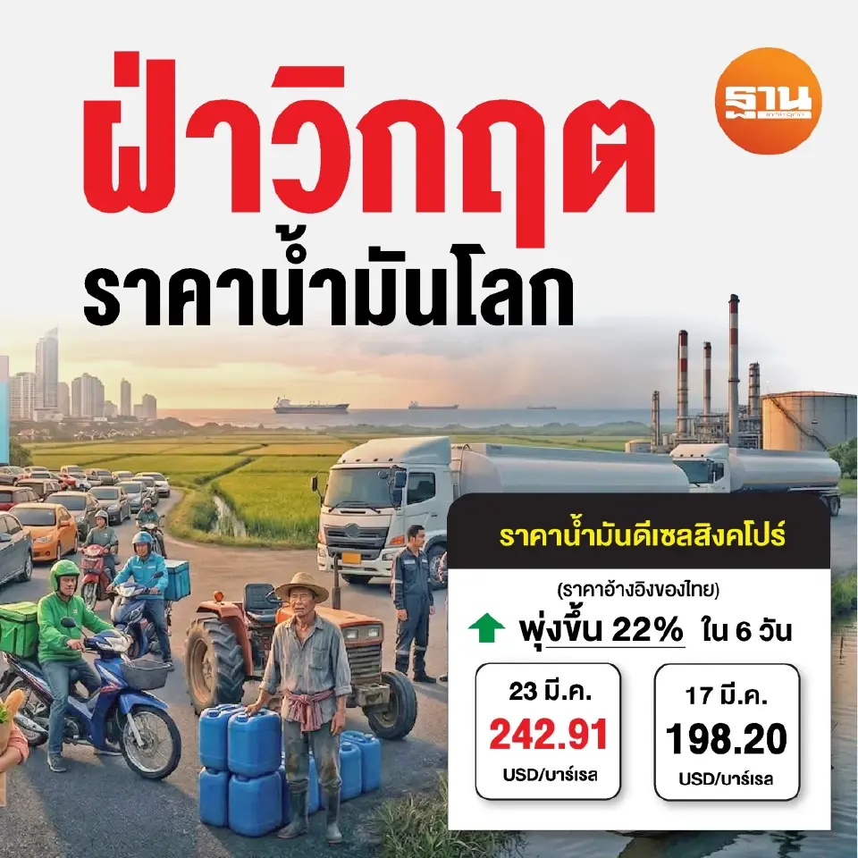 ปล่อยลอยตัวราคาน้ำมัน ‘กองทุน’ แบกไม่ไหว เล็งดึงภาษีสรรพสามิตช่วย 6 บาท