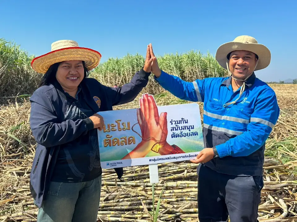 ‘มิตรผล’ ดันอ้อยสดเข้าโรงงานทะลุ 96% หนุนเกษตรยั่งยืน–พลังงานสะอาด