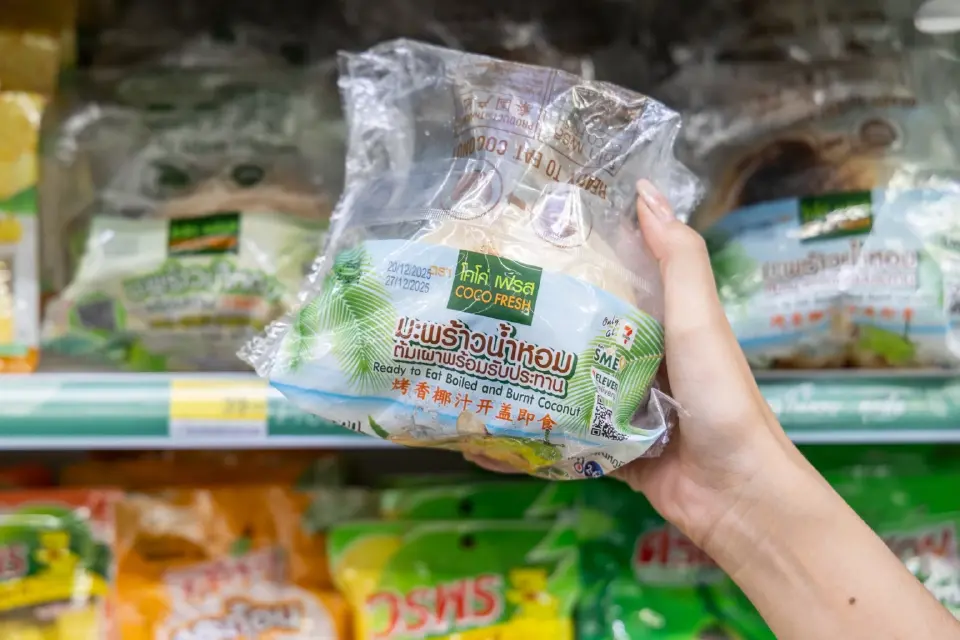 ‘ซีพี ออลล์’ อุ้มเกษตรกรสวนมะพร้าวออเดอร์ 1 ล้านลูกต่อยอดเป็น 40 เมนูขายใน 7-11