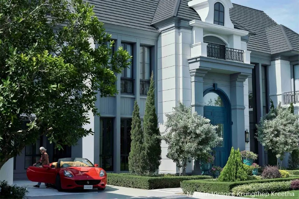 บ้านหรูทำเลกรุงเทพกรีฑาตัดใหม่