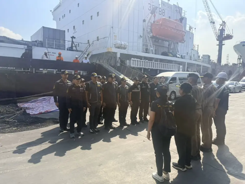 ศตคม.ตร.บูรณาการตรวจเรือประมง