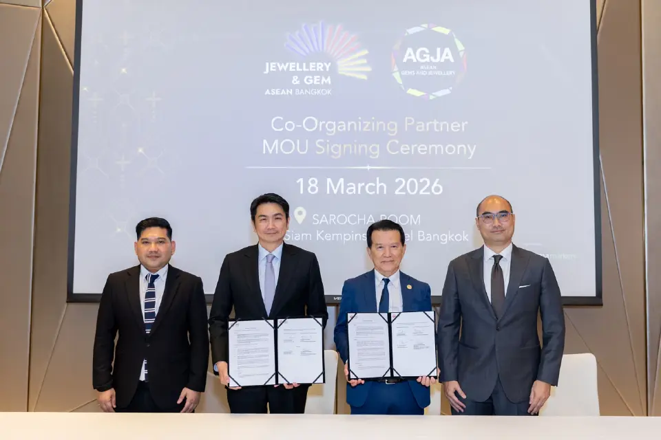 อัญมณี Top3 สินค้าส่งออกไทย “JGAB 2026” เตรียมยกระดับสู่ศูนย์กลางภูมิภาค