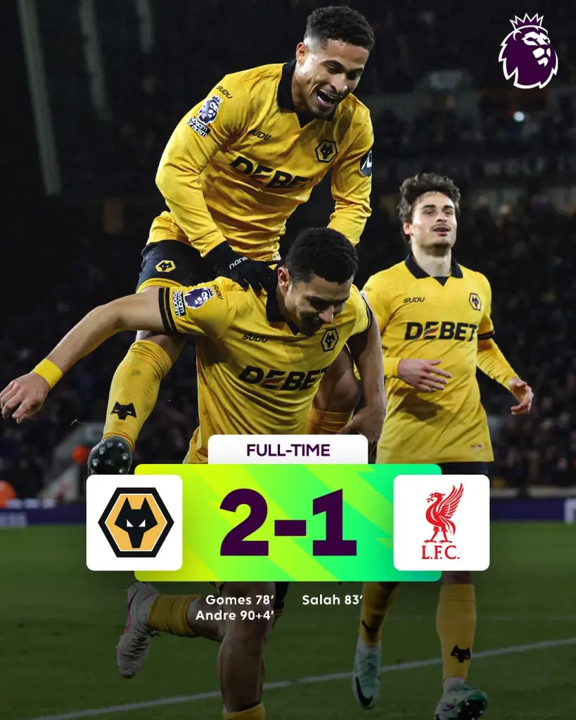 สรุปผลบอล ผลการแข่งขันฟุตบอลพรีเมียร์ลีก อังกฤษ 2025/26 สัปดาห์ที่ 29 