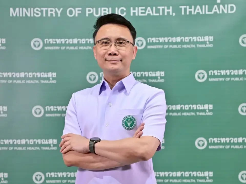 นพ.เอกชัย เพียรศรีวัชรา รองปลัดกระทรวงสาธารณสุขและโฆษกกระทรวงสาธารณสุข
