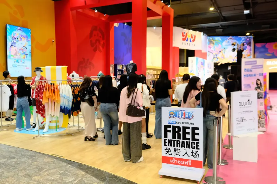 DEX ส่ง “One Piece Pop-up Cafe” ยึดไอคอนสยาม ปั้นคาเฟ่แรกในไทย